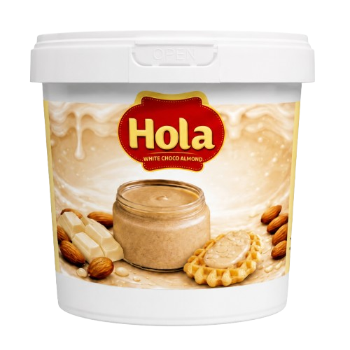 Hola White Choco Almond Spread